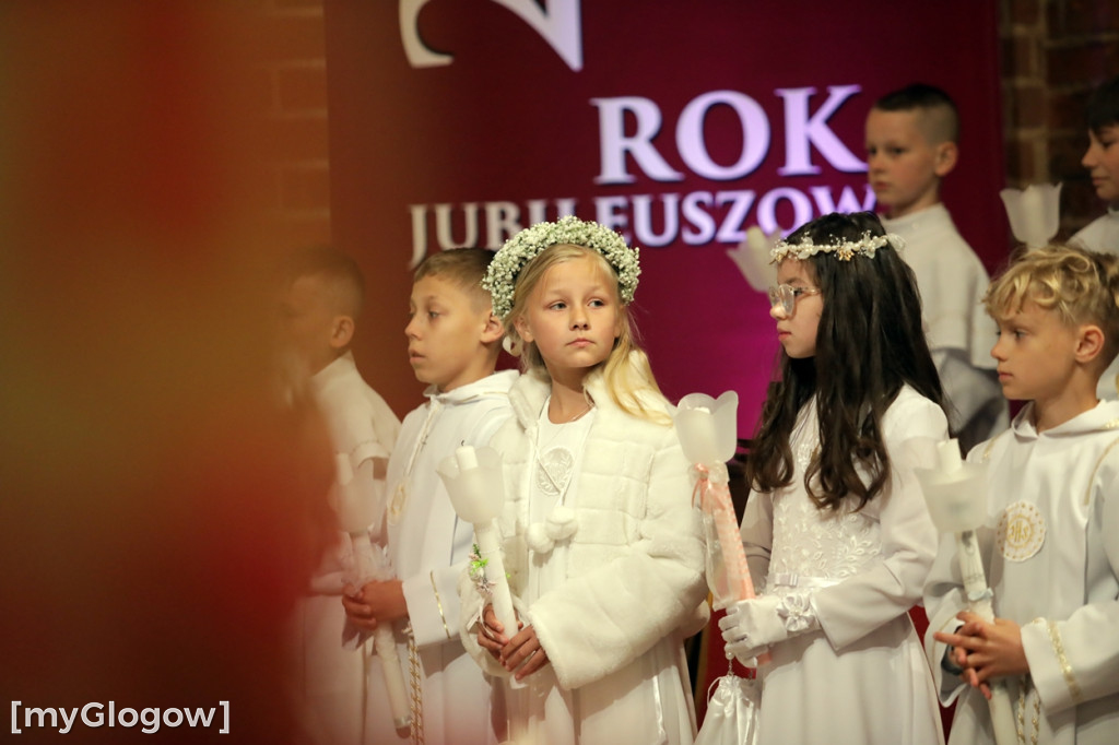 Pierwsza Komunia Święta w kolegiacie w Głogowie