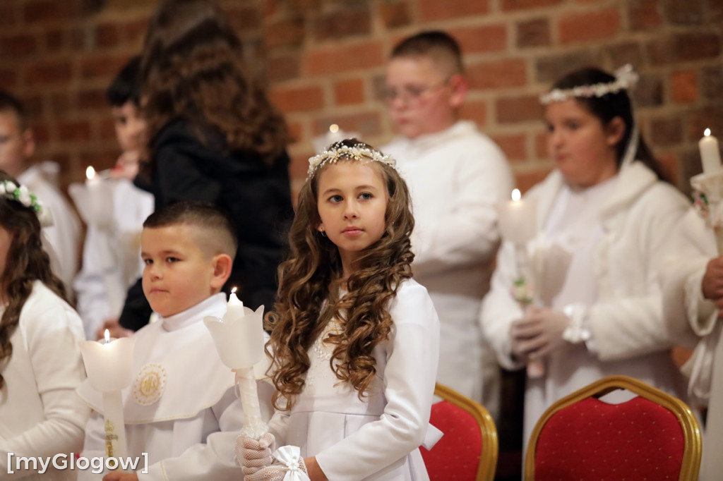 Pierwsza Komunia Święta w kolegiacie w Głogowie