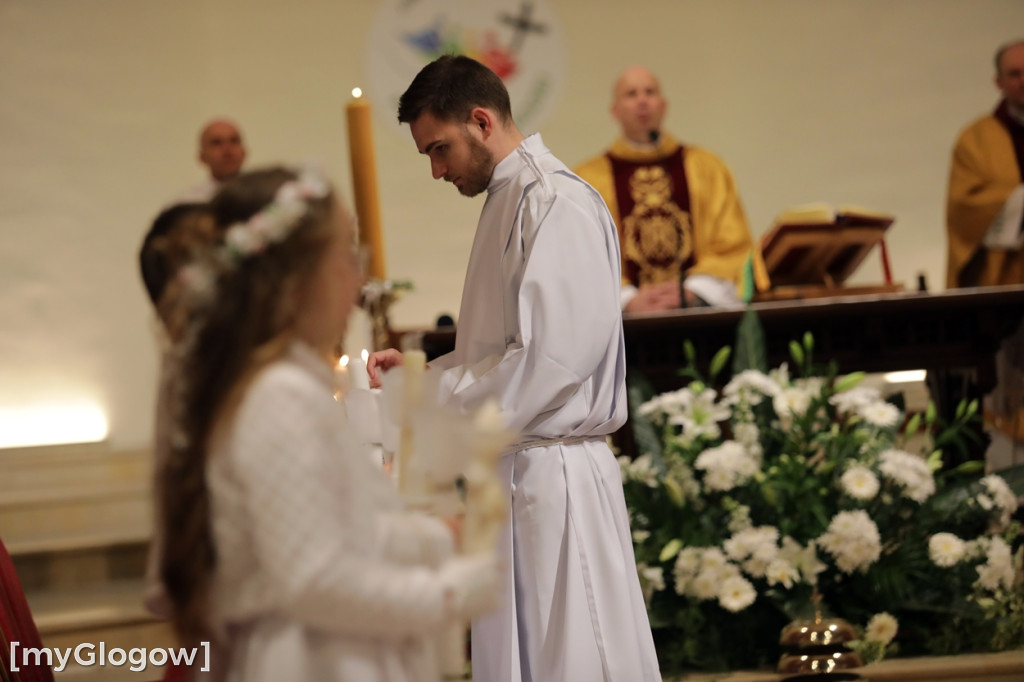 Pierwsza Komunia Święta w kolegiacie w Głogowie
