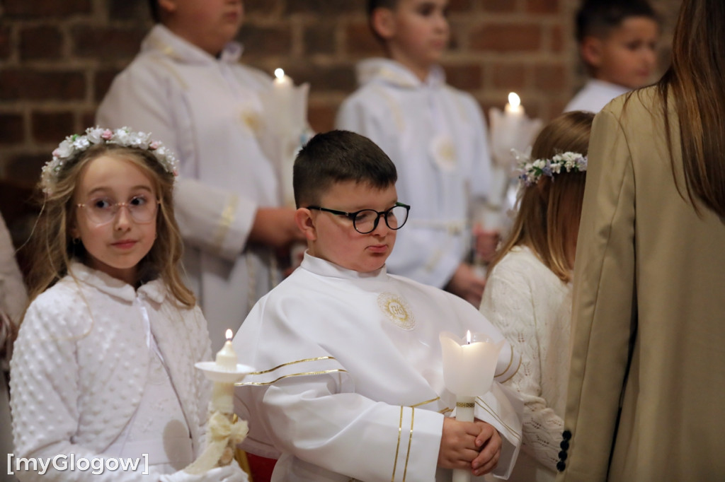 Pierwsza Komunia Święta w kolegiacie w Głogowie