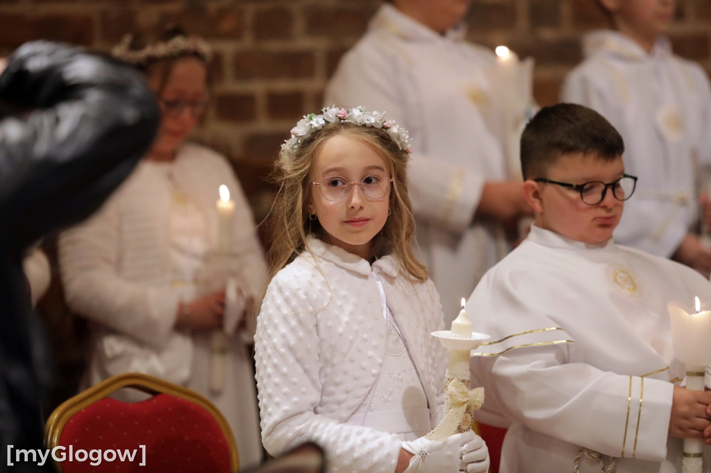 Pierwsza Komunia Święta w kolegiacie w Głogowie