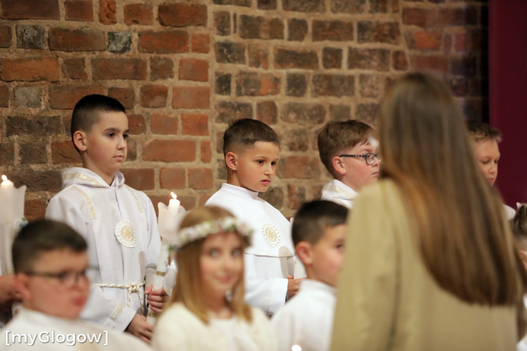 Pierwsza Komunia Święta w kolegiacie w Głogowie