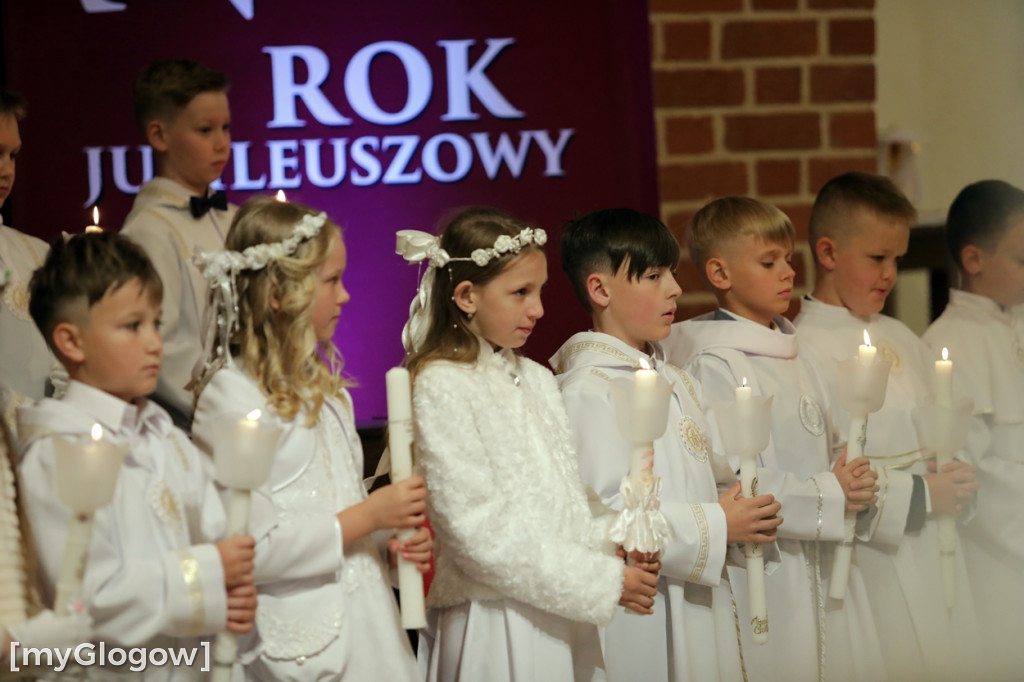 Pierwsza Komunia Święta w kolegiacie w Głogowie