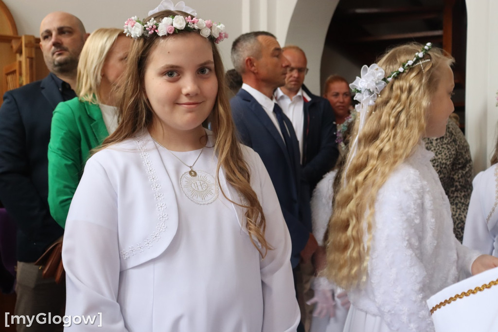 Pierwsza komunia w parafii św. Kolbe w Głogowie