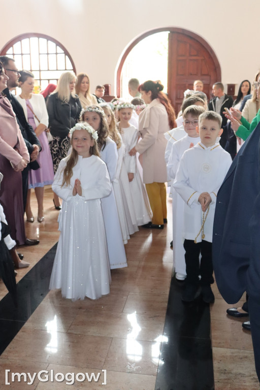 Pierwsza komunia w parafii św. Kolbe w Głogowie