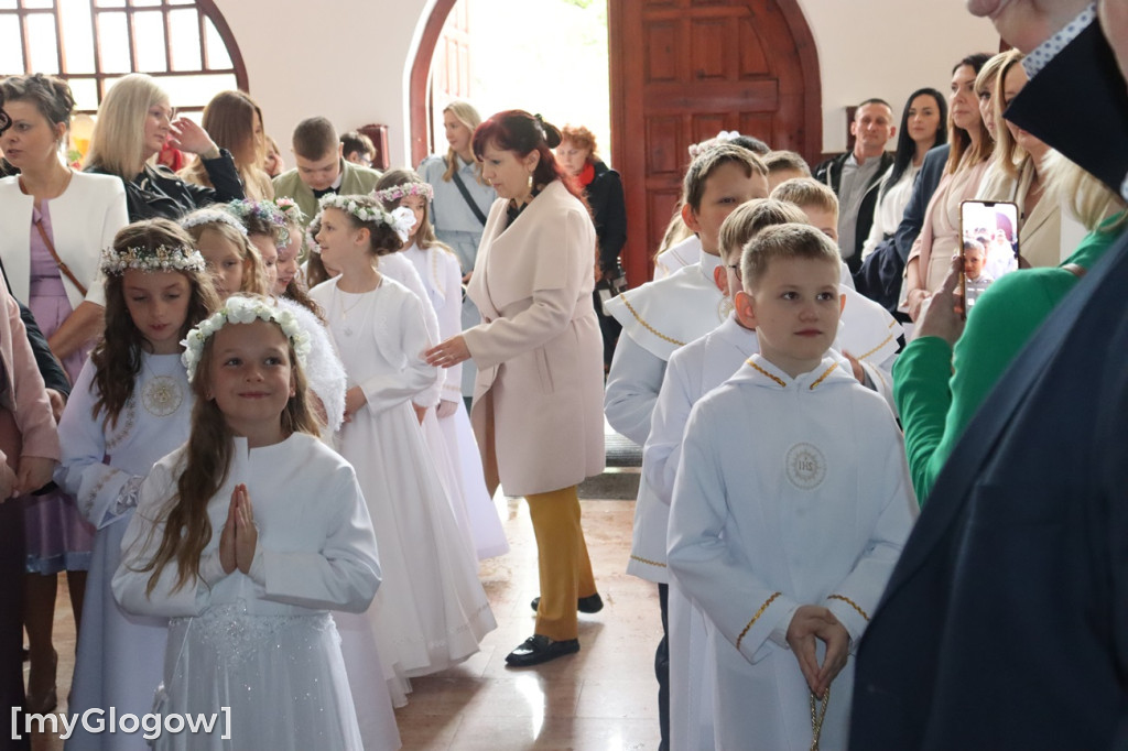 Pierwsza komunia w parafii św. Kolbe w Głogowie