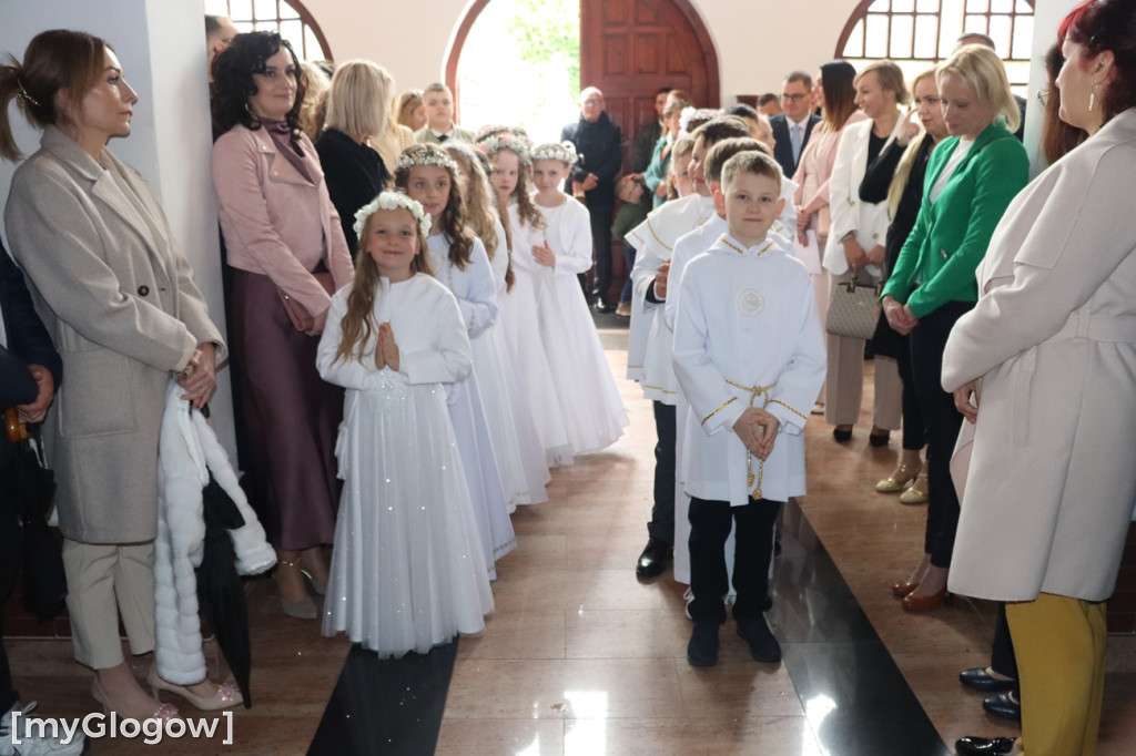 Pierwsza komunia w parafii św. Kolbe w Głogowie