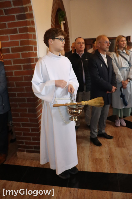 Pierwsza komunia w parafii św. Kolbe w Głogowie