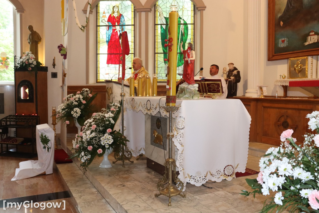 Pierwsza komunia w parafii św. Kolbe w Głogowie
