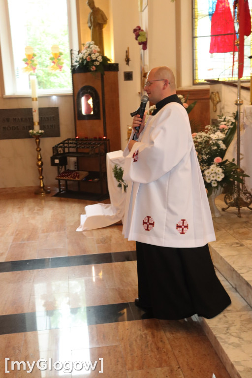 Pierwsza komunia w parafii św. Kolbe w Głogowie