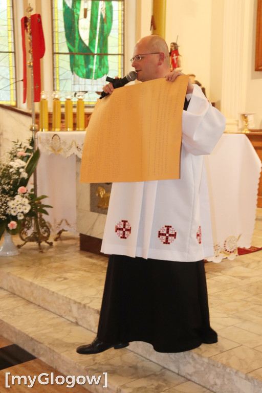 Pierwsza komunia w parafii św. Kolbe w Głogowie
