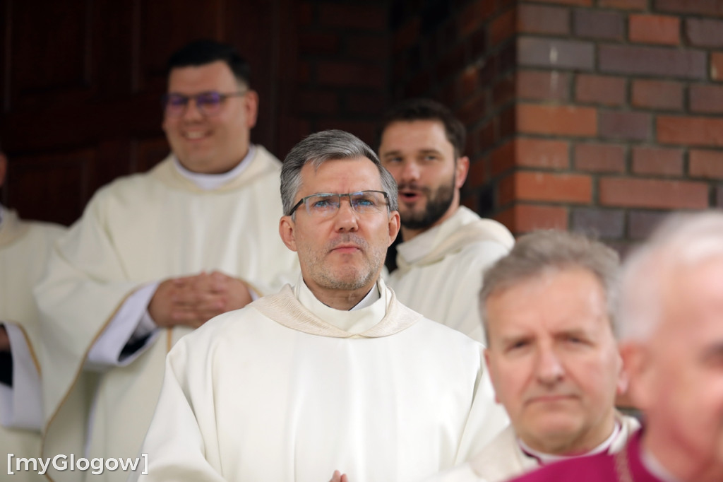 Święcenia Łukasza Kozakiewicza w kolegiacie