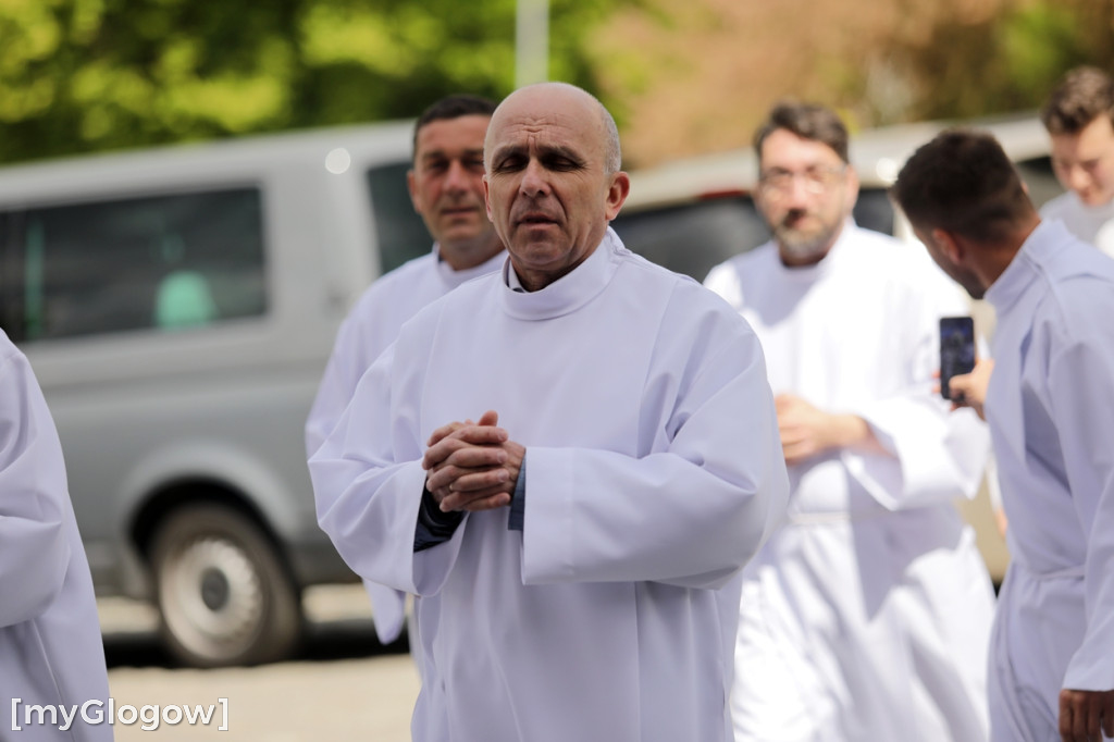 Święcenia Łukasza Kozakiewicza w kolegiacie