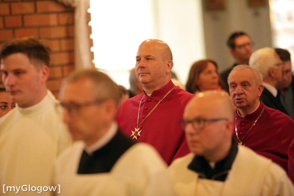 Święcenia Łukasza Kozakiewicza w kolegiacie