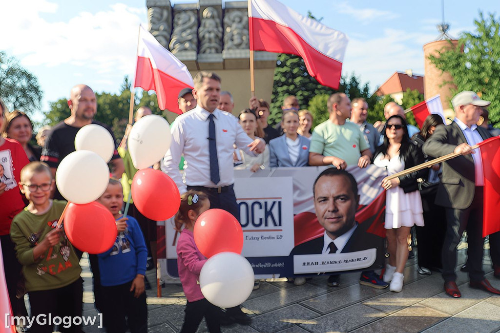 Wiec poparcia dla Karola Nawrockiego