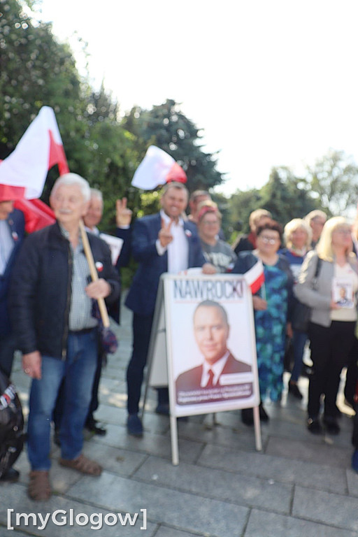 Wiec poparcia dla Karola Nawrockiego