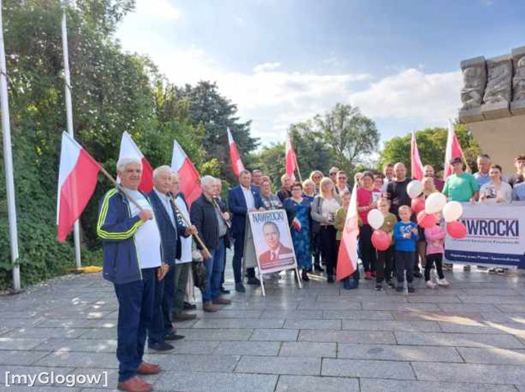Wiec poparcia dla Karola Nawrockiego