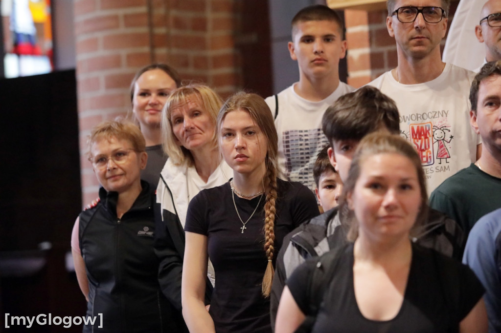 Pielgrzymka rowerowa z kolegiaty do Grodowca