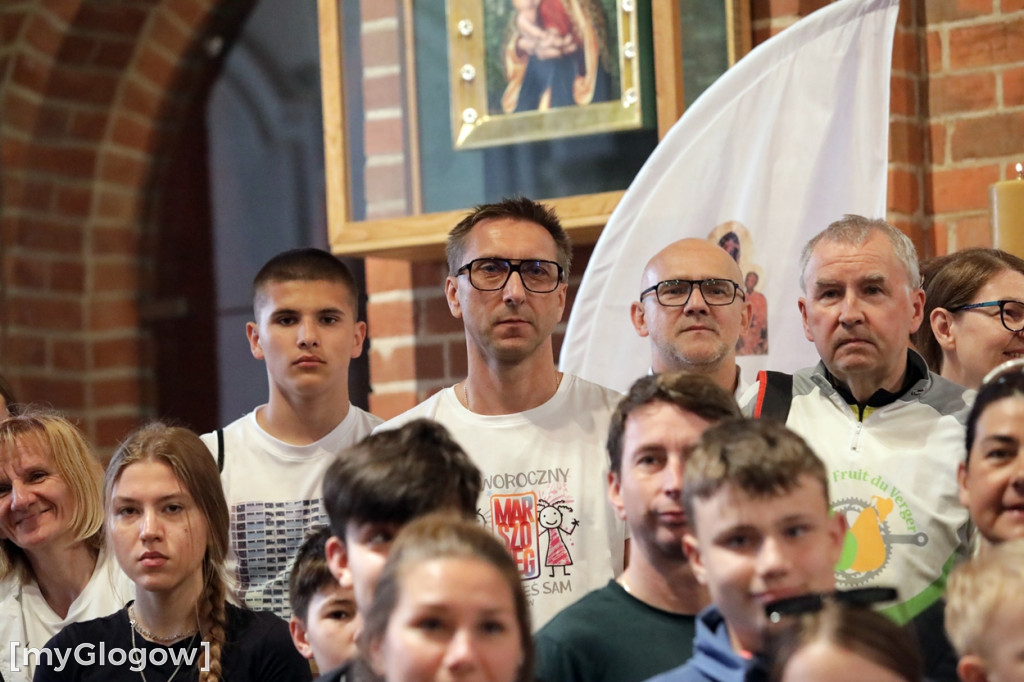 Pielgrzymka rowerowa z kolegiaty do Grodowca