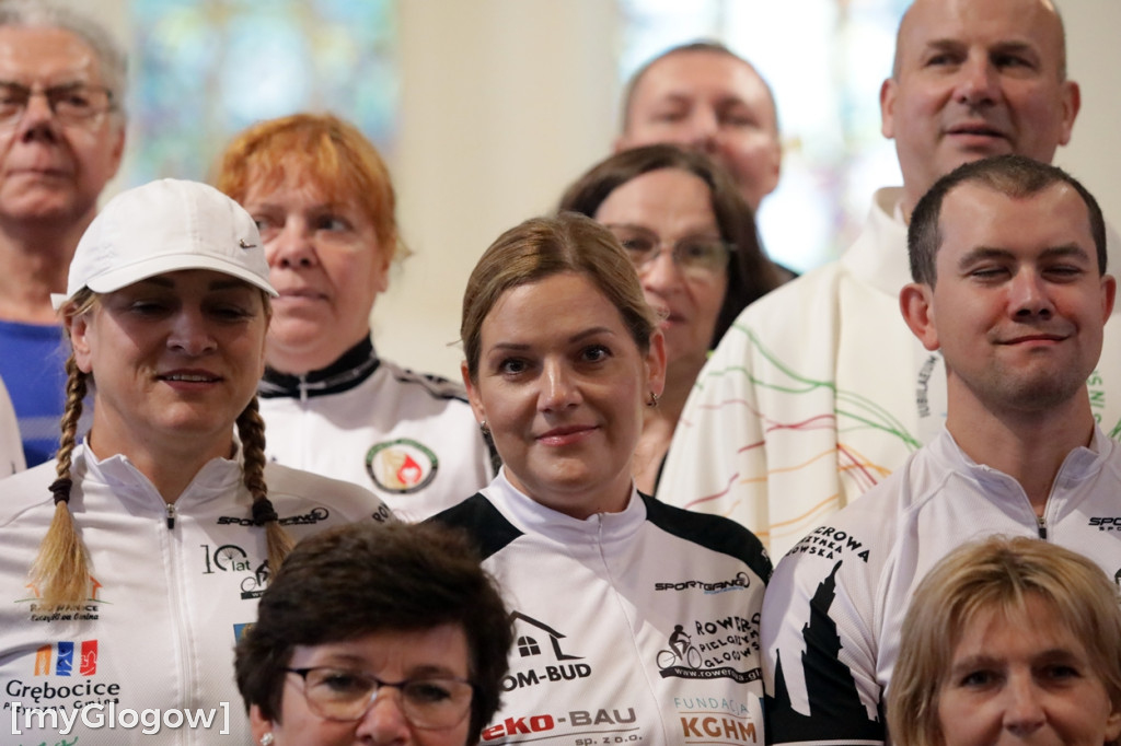 Pielgrzymka rowerowa z kolegiaty do Grodowca