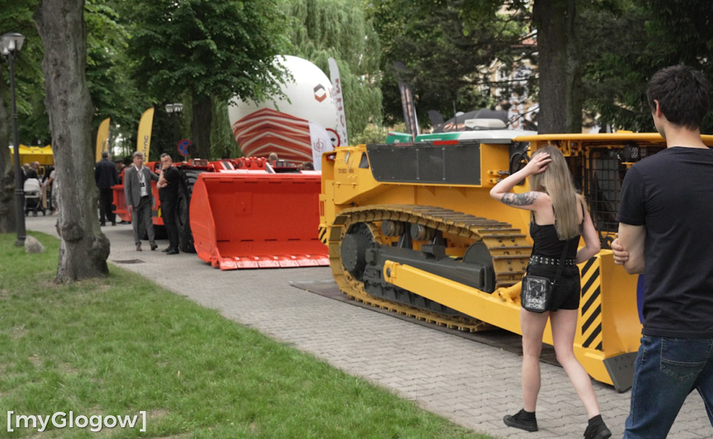 Wystawa maszyn górniczych w KGHM