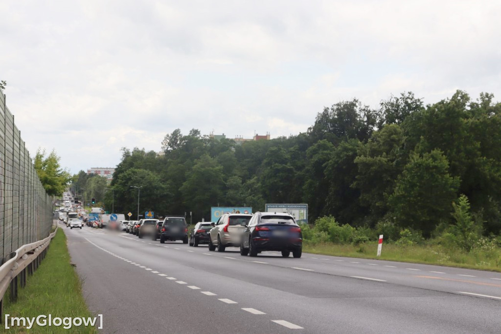Plama na ulicach Głogowa