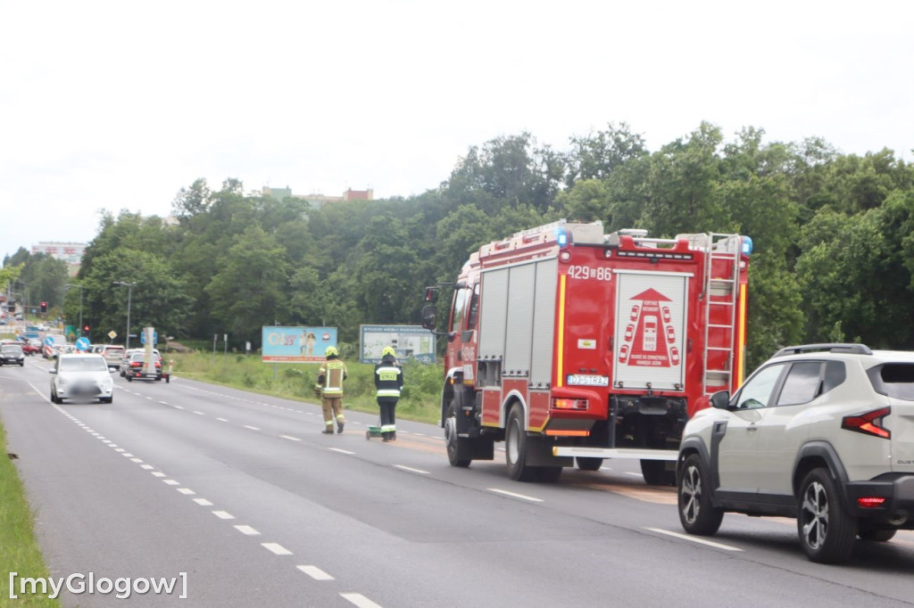 Plama na ulicach Głogowa