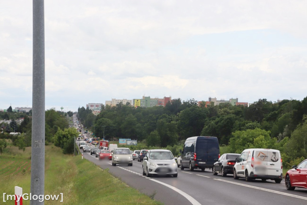 Plama na ulicach Głogowa