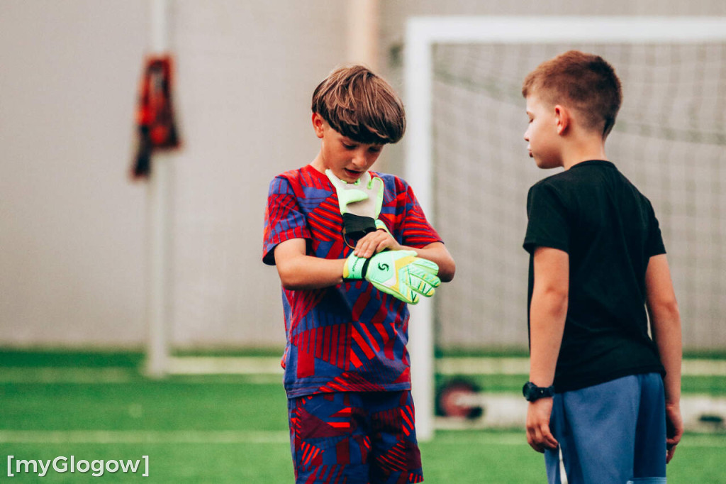Trening Chrobrego w SP 12 w Głogowie