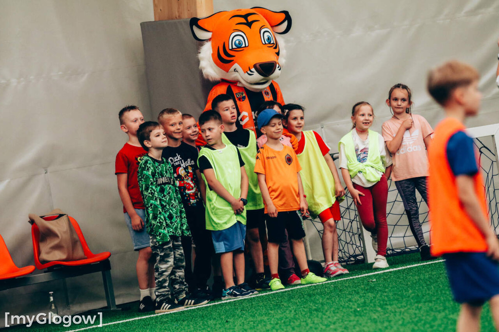 Trening Chrobrego w SP 12 w Głogowie