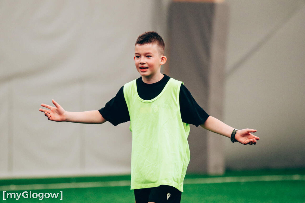 Trening Chrobrego w SP 12 w Głogowie