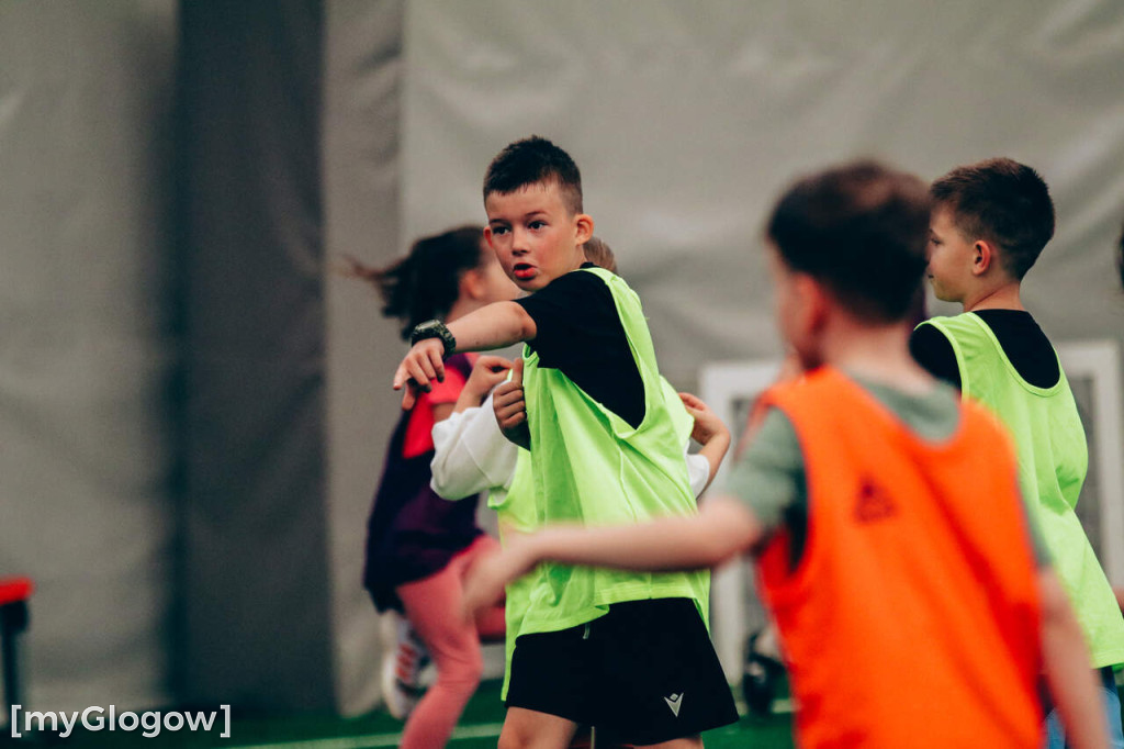 Trening Chrobrego w SP 12 w Głogowie