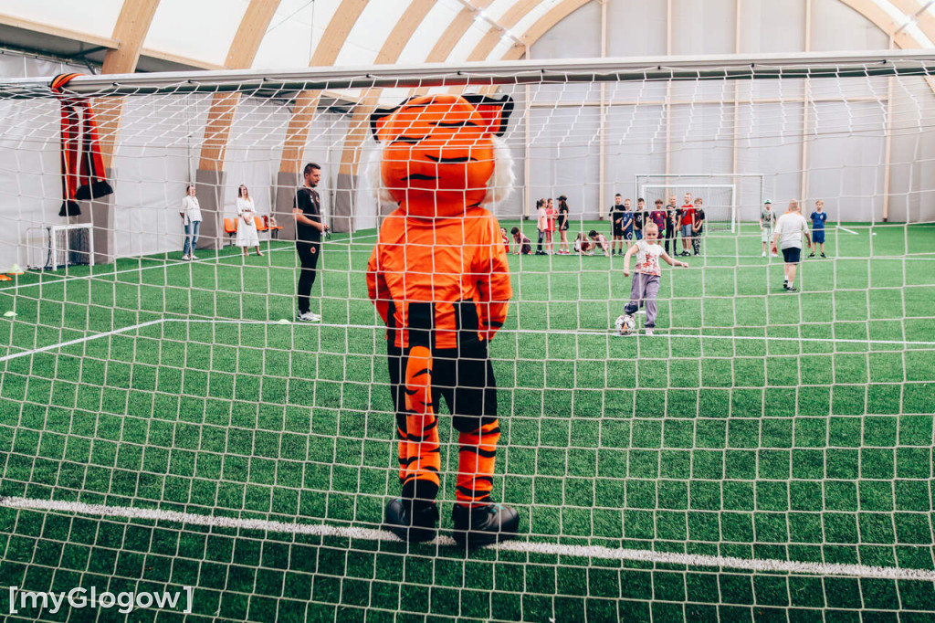 Trening Chrobrego w SP 12 w Głogowie