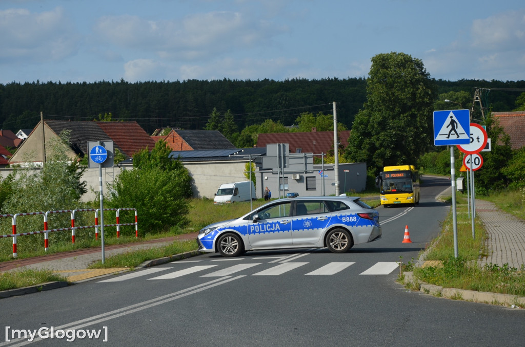 Zderzenie BMW i seata w Gaikach