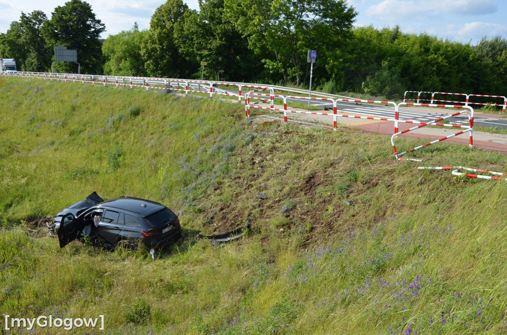 Zderzenie BMW i seata w Gaikach