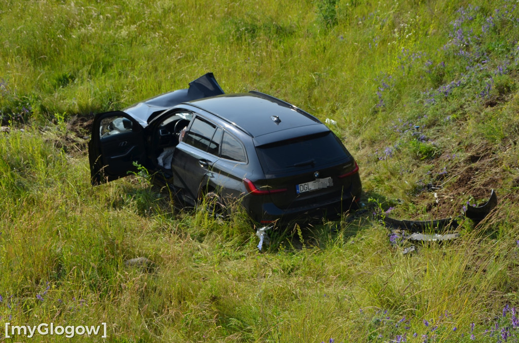 Zderzenie BMW i seata w Gaikach