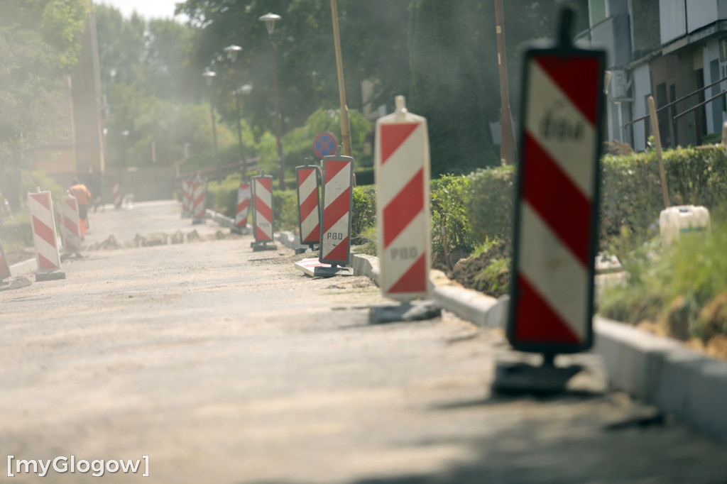 Cząstkowe remonty dróg w Głogowie
