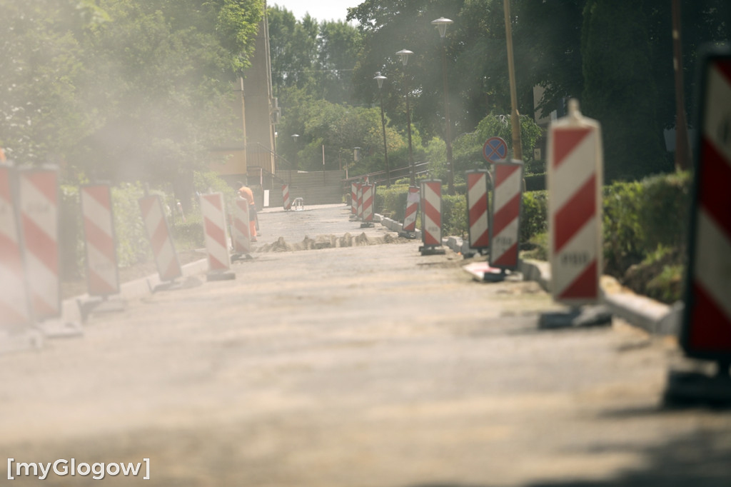 Cząstkowe remonty dróg w Głogowie