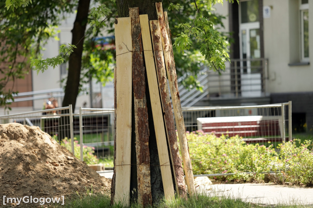 Trwają prace na ulicy Sikorskiego w Głogowie