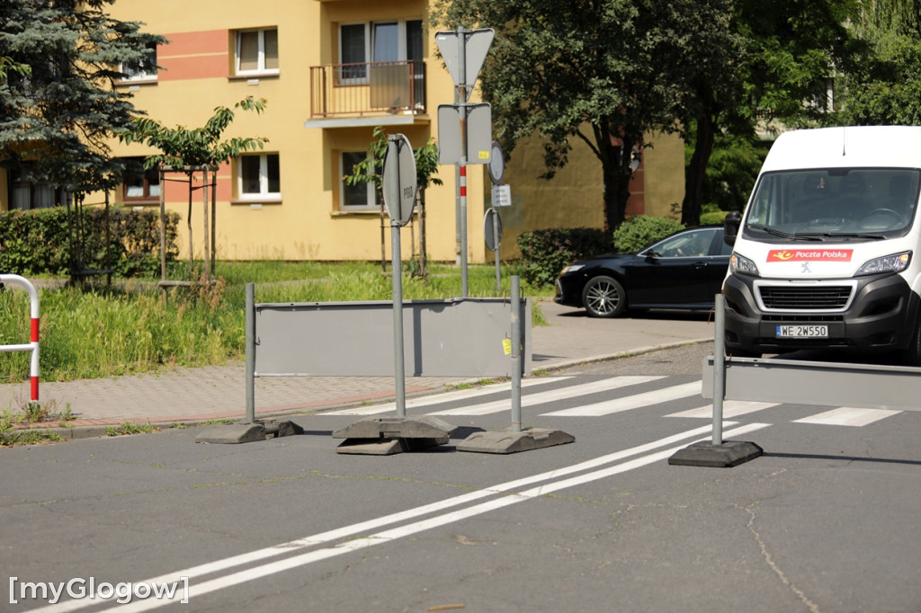 Trwają prace na ulicy Sikorskiego w Głogowie