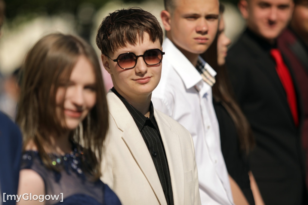 Uczniowie z SP 6  zatańczyli na rynku w Głogowie