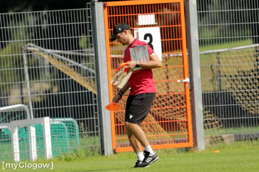 Pierwszy trening piłkarzy Chrobrego Głogów
