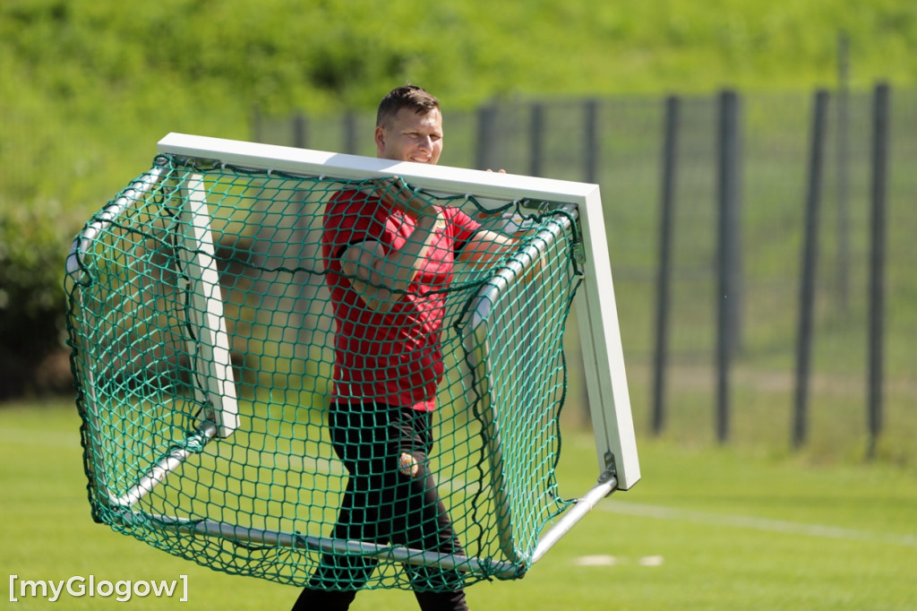 Pierwszy trening piłkarzy Chrobrego Głogów
