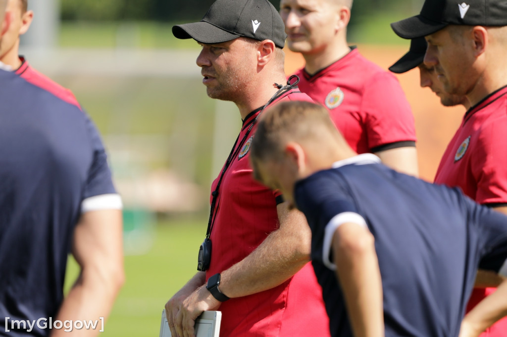 Pierwszy trening piłkarzy Chrobrego Głogów