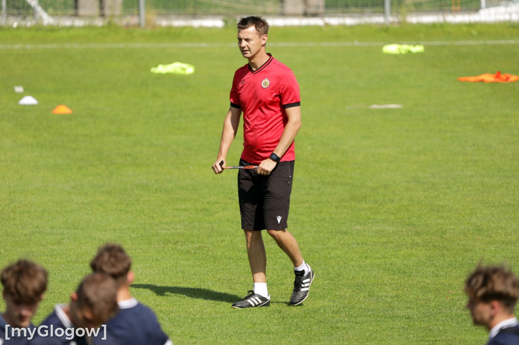 Pierwszy trening piłkarzy Chrobrego Głogów