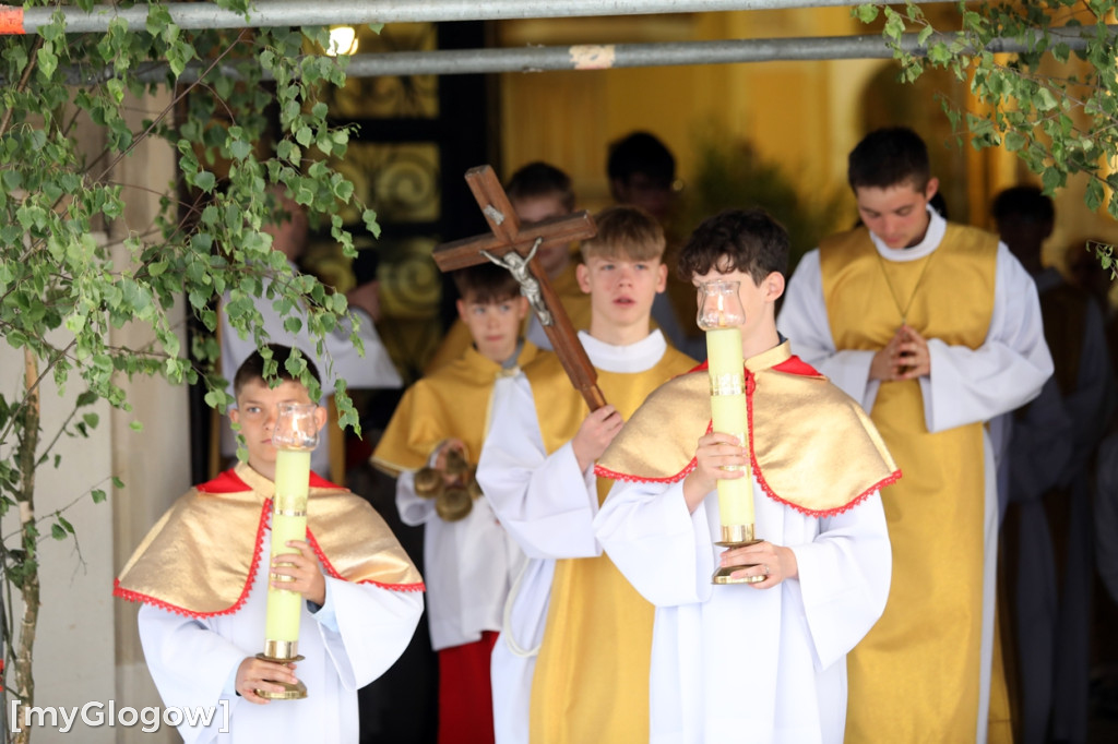 Piękna uroczystość Bożego Ciała w Głogowie