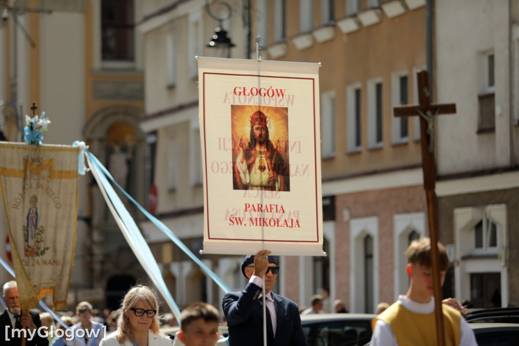 Piękna uroczystość Bożego Ciała w Głogowie
