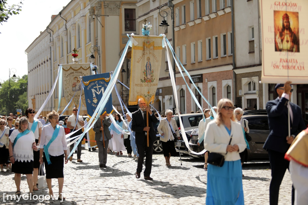 Piękna uroczystość Bożego Ciała w Głogowie