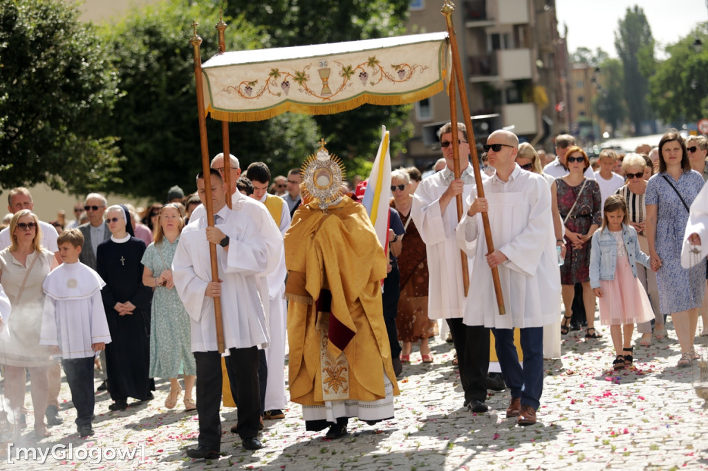 Piękna uroczystość Bożego Ciała w Głogowie