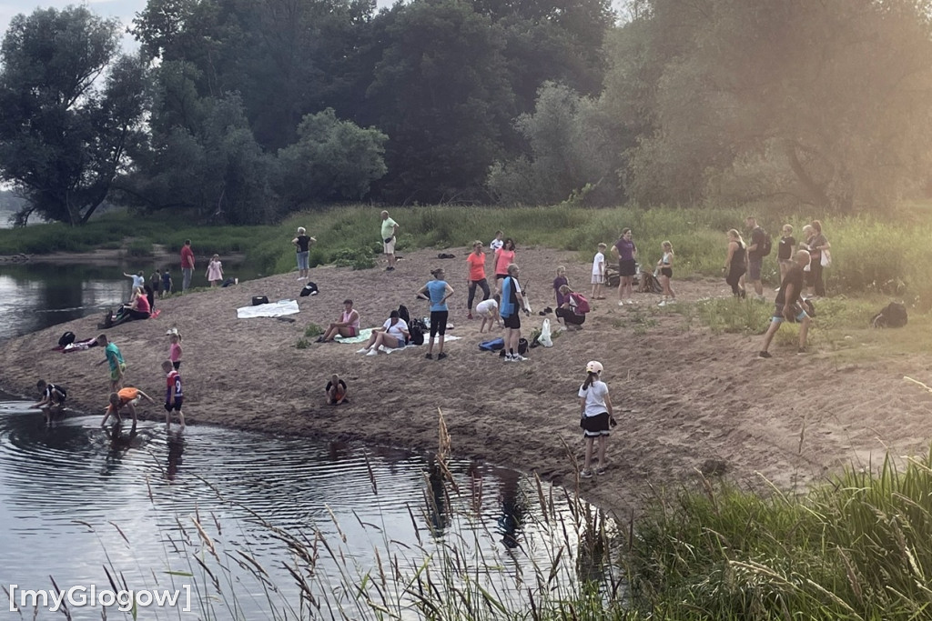 Rowerowa wyprawa i ognisko nad Odrą [FOTO]